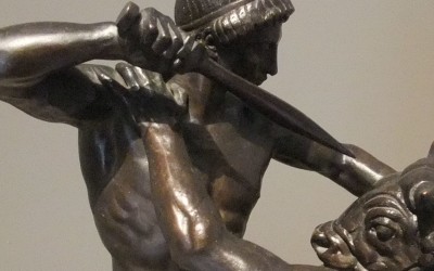 Licensed under creative commons bronze sculpture by Antoine-Louis Barye